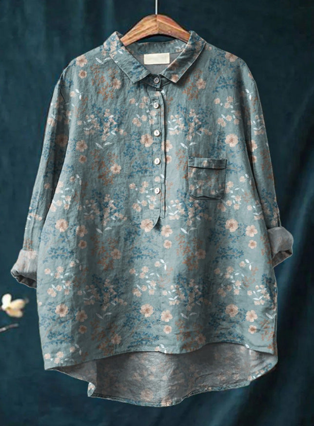 Selena| French Vintage Blouse