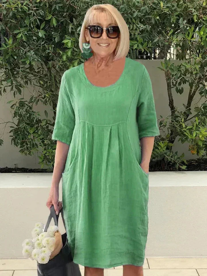 MIRA™ – LIGHTWEIGHT COTTON DAY DRESS