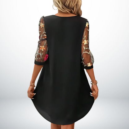 Beth™ – Elegant V-Neck Dress