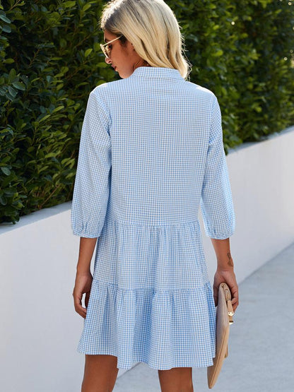 Amy-Light Blue Summer Dress