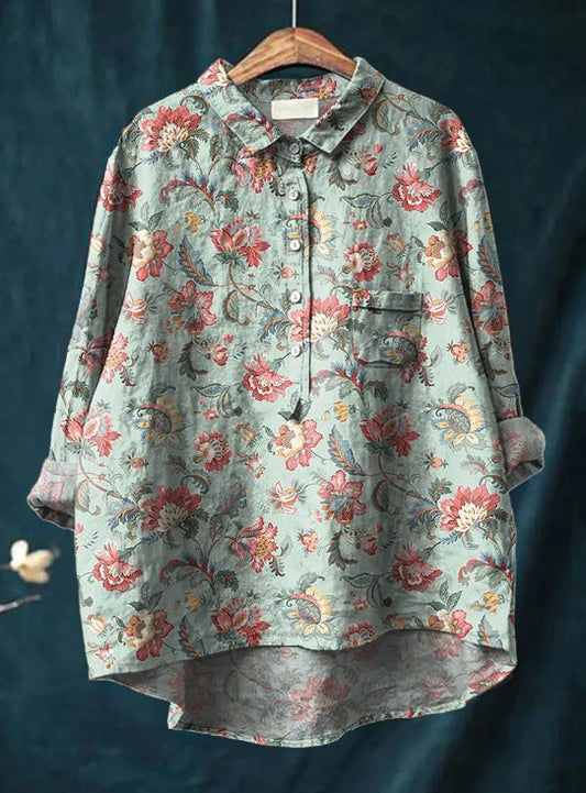 Selena| French Vintage Blouse