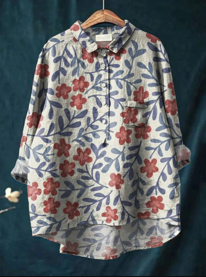 Selena| French Vintage Blouse
