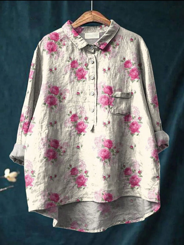 Selena| French Vintage Blouse