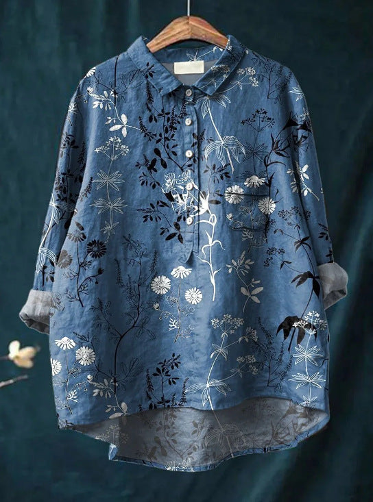 Selena| French Vintage Blouse