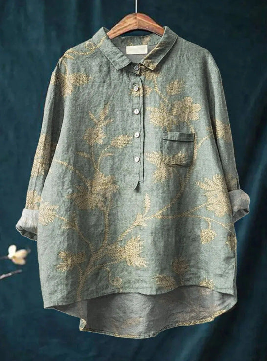 Selena| French Vintage Blouse