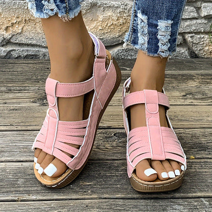 Amelia™ - Comfy Wedge Sandals